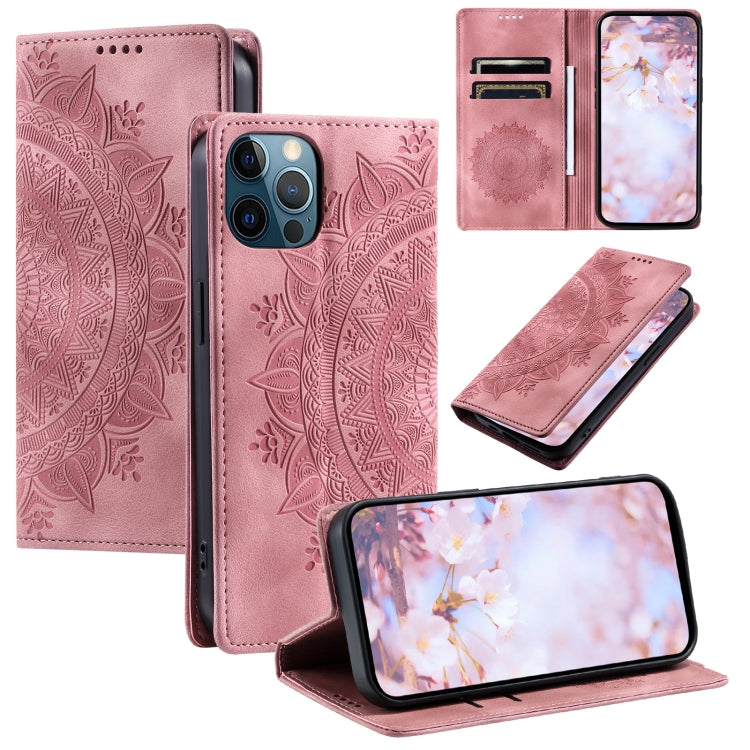 Totem Embossed Magnetic Leather Phone Case, For iPhone 13, For iPhone 13 mini��������������������...