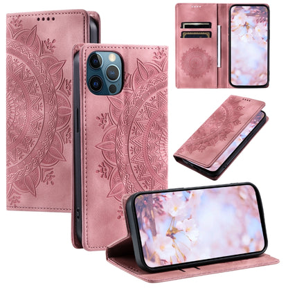 Totem Embossed Magnetic Leather Phone Case, For iPhone 13, For iPhone 13 mini��������������������...
