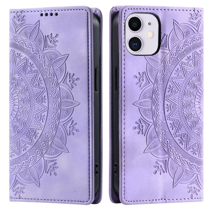 Totem Embossed Magnetic Leather Phone Case, For iPhone 13, For iPhone 13 mini��������������������...