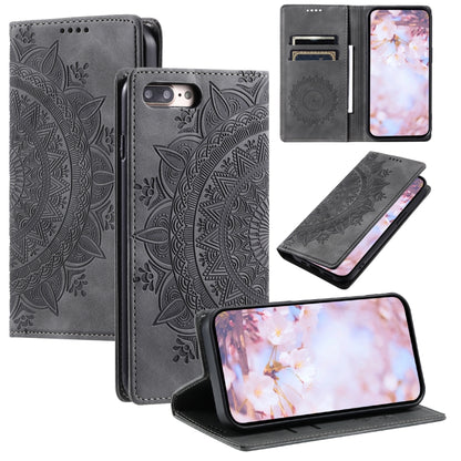 Totem Embossed Magnetic Leather Phone Case, For iPhone 13, For iPhone 13 mini��������������������...
