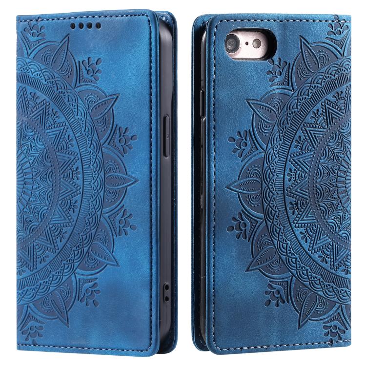 Totem Embossed Magnetic Leather Phone Case, For iPhone 16e, For iPhone 16 Pro Max, For iPhone 16 ...