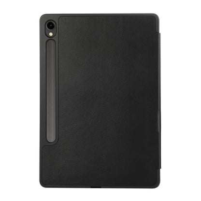 3-Fold Pure Color TPU Leather Tablet Case with Pen Slot, For Samsung Galaxy Tab  S10 FE / S9 FE��...