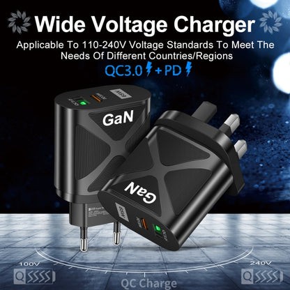 65W Gallium Nitride GaN389 USB + Type-C Fast Charging Charger
