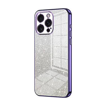 Gradient Glitter Powder Electroplated Phone Case