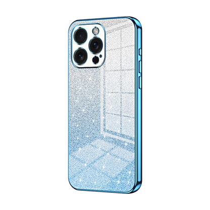 Gradient Glitter Powder Electroplated Phone Case