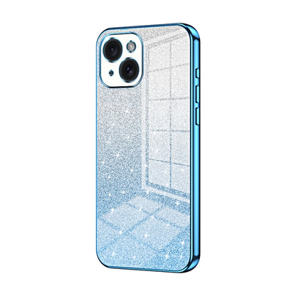 Gradient Glitter Powder Electroplated Phone Case