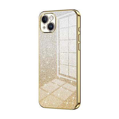 Gradient Glitter Powder Electroplated Phone Case