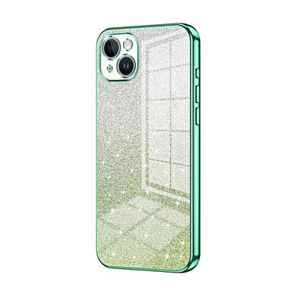 Gradient Glitter Powder Electroplated Phone Case