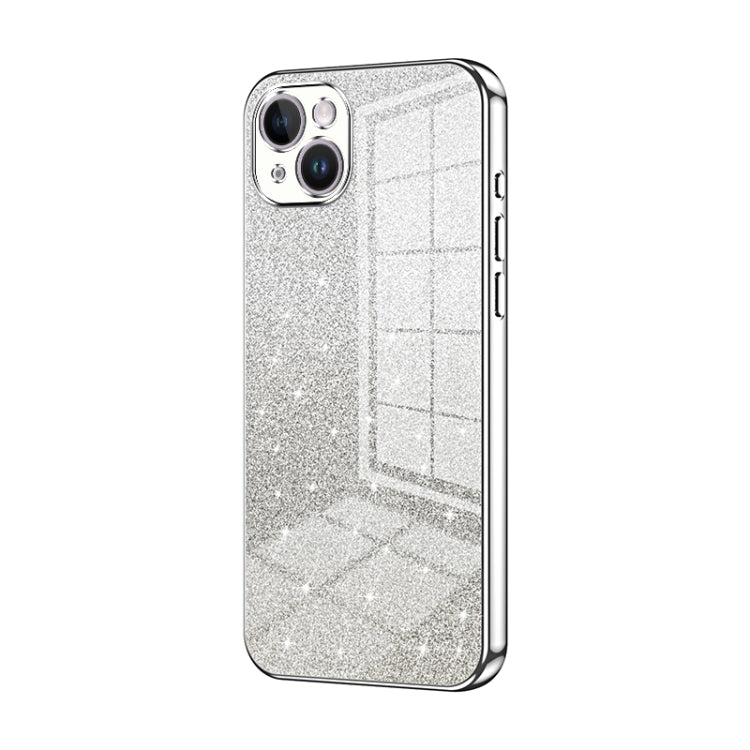 Gradient Glitter Powder Electroplated Phone Case