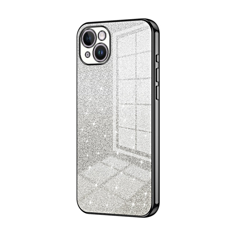 Gradient Glitter Powder Electroplated Phone Case