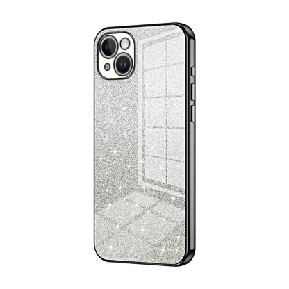 Gradient Glitter Powder Electroplated Phone Case