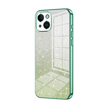 Gradient Glitter Powder Electroplated Phone Case