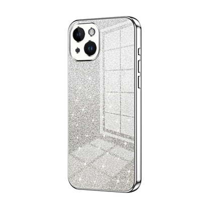 Gradient Glitter Powder Electroplated Phone Case