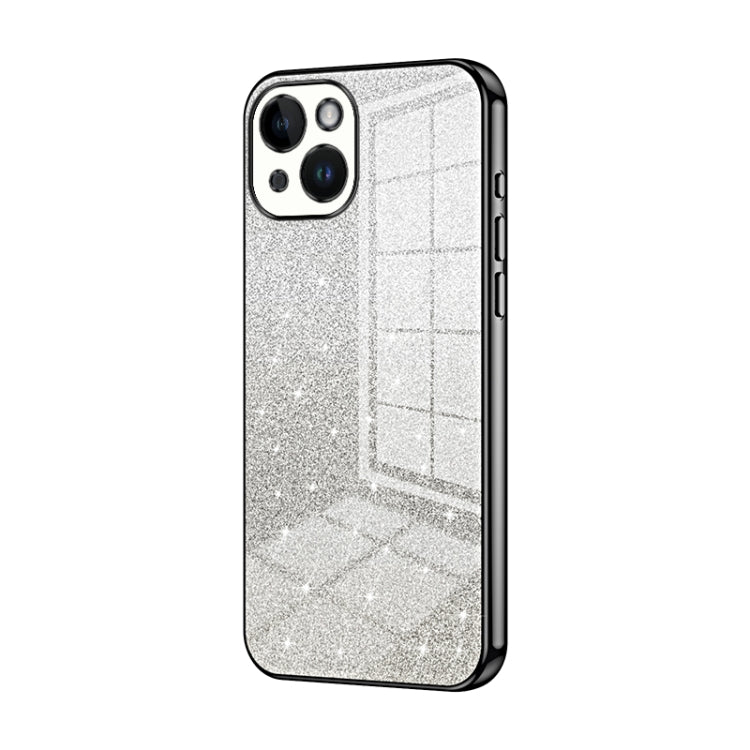 Gradient Glitter Powder Electroplated Phone Case