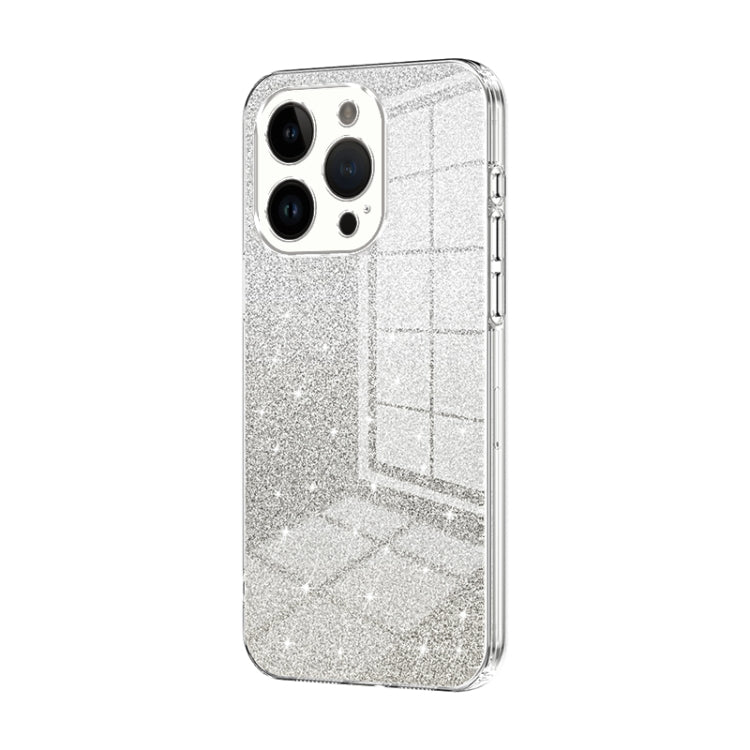 Gradient Glitter Powder Electroplated Phone Case
