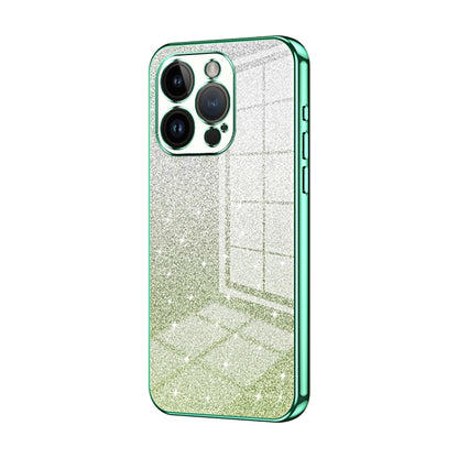 Gradient Glitter Powder Electroplated Phone Case