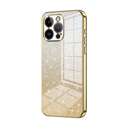 Gradient Glitter Powder Electroplated Phone Case