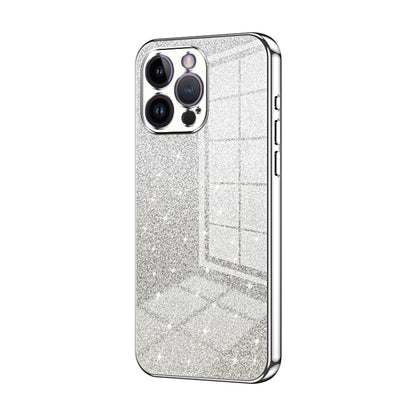 Gradient Glitter Powder Electroplated Phone Case