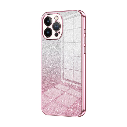 Gradient Glitter Powder Electroplated Phone Case