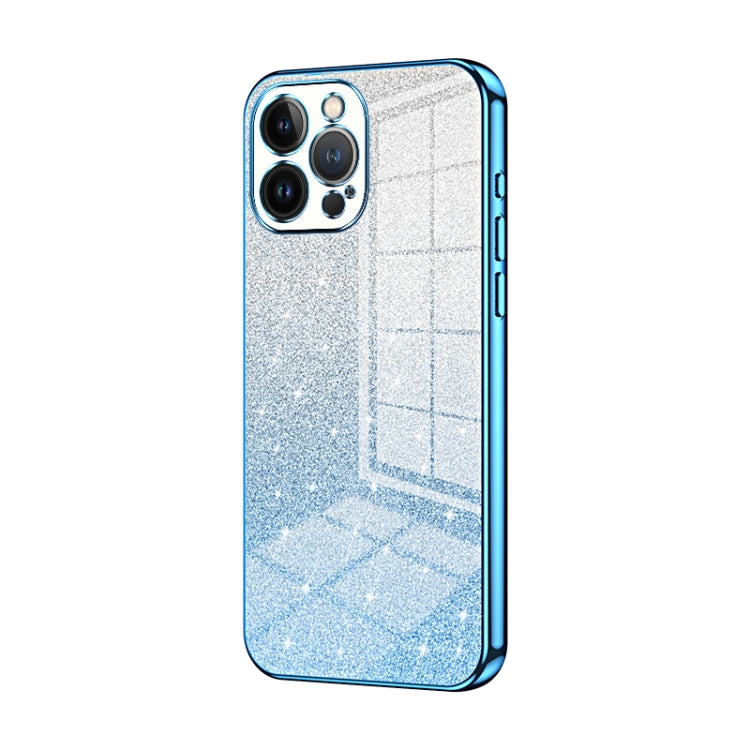 Gradient Glitter Powder Electroplated Phone Case
