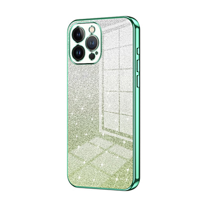 Gradient Glitter Powder Electroplated Phone Case