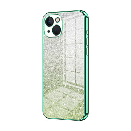 Gradient Glitter Powder Electroplated Phone Case