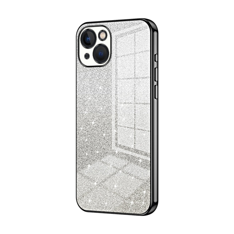 Gradient Glitter Powder Electroplated Phone Case