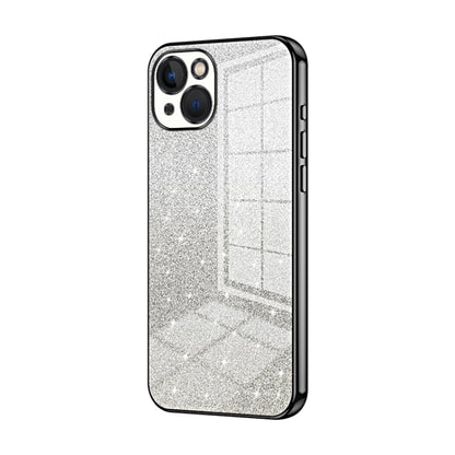 Gradient Glitter Powder Electroplated Phone Case