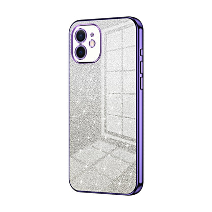 Gradient Glitter Powder Electroplated Phone Case