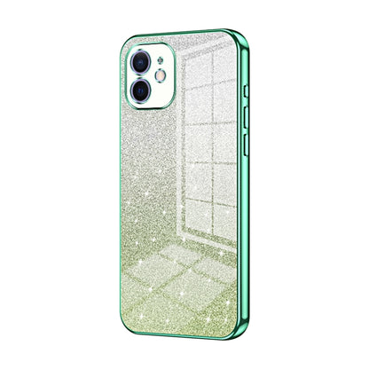 Gradient Glitter Powder Electroplated Phone Case