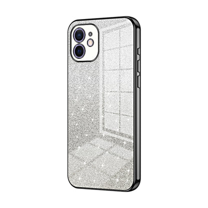 Gradient Glitter Powder Electroplated Phone Case