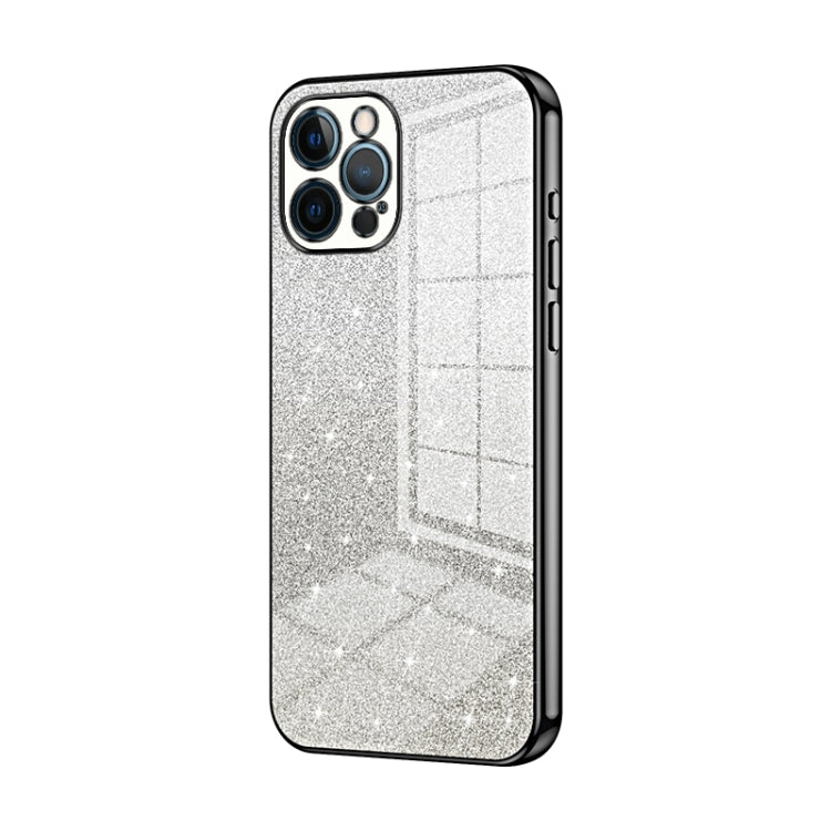 Gradient Glitter Powder Electroplated Phone Case