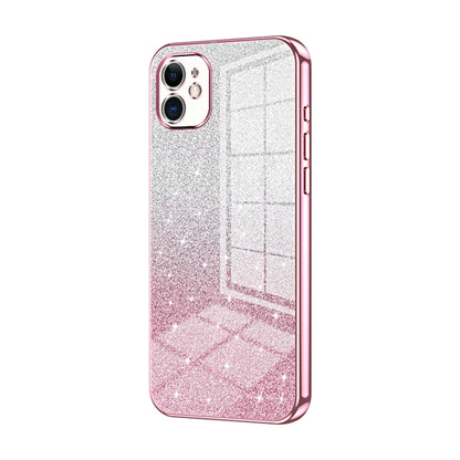 Gradient Glitter Powder Electroplated Phone Case