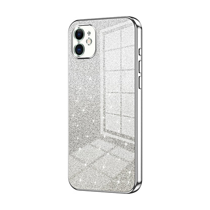 Gradient Glitter Powder Electroplated Phone Case