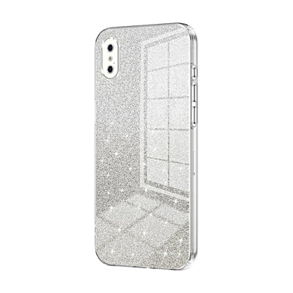 Gradient Glitter Powder Electroplated Phone Case