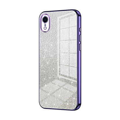 Gradient Glitter Powder Electroplated Phone Case