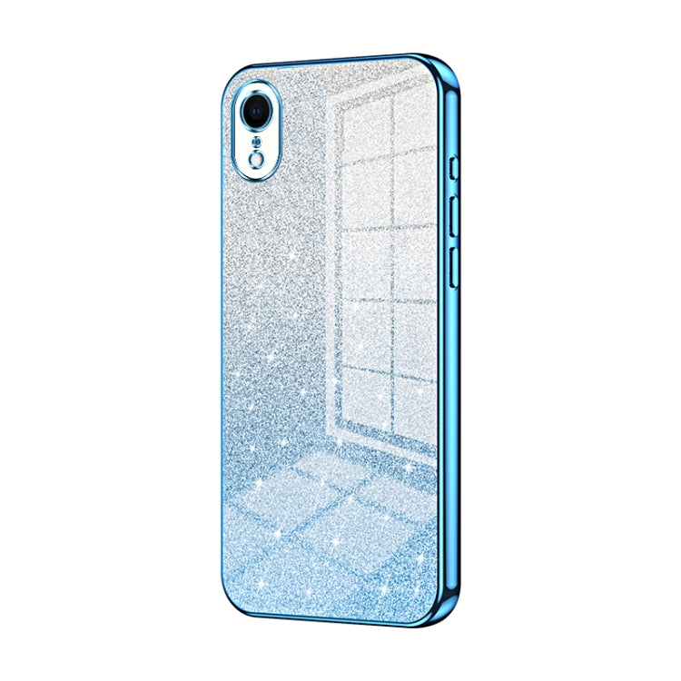Gradient Glitter Powder Electroplated Phone Case