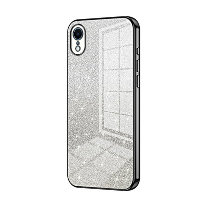 Gradient Glitter Powder Electroplated Phone Case