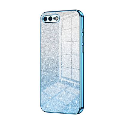 Gradient Glitter Powder Electroplated Phone Case
