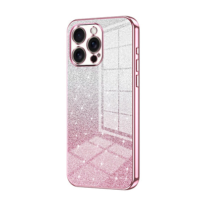 Gradient Glitter Powder Electroplated Phone Case