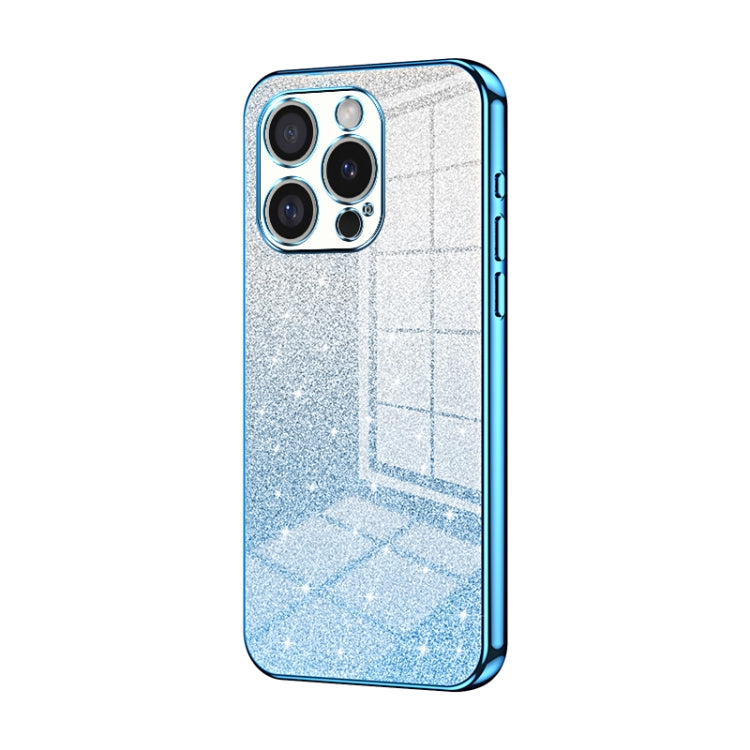 Gradient Glitter Powder Electroplated Phone Case