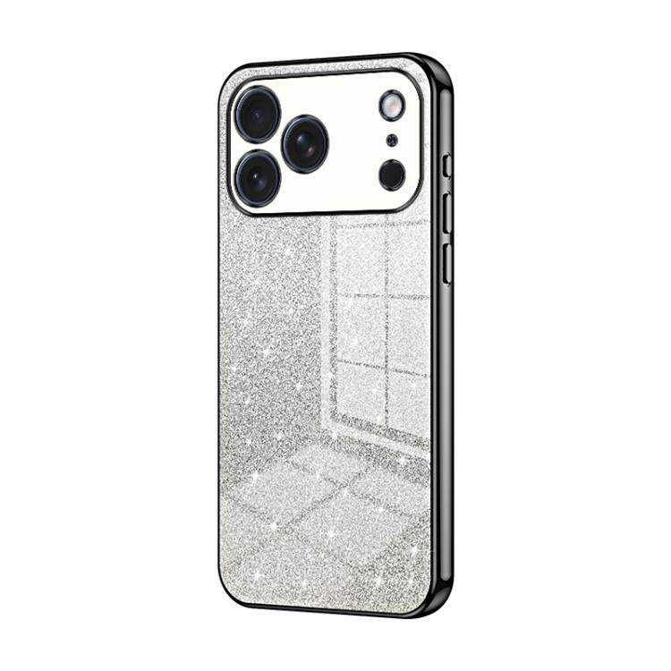 Gradient Glitter Powder Electroplated Phone Case