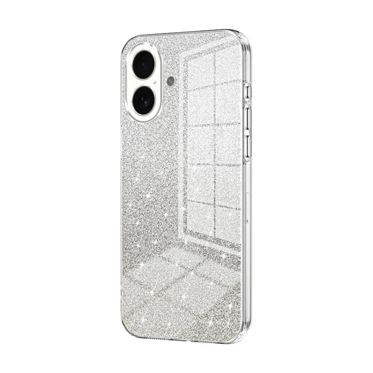Gradient Glitter Powder Electroplated Phone Case