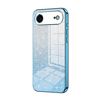 Gradient Glitter Powder Electroplated Phone Case