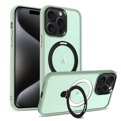 Skin-feel MagSafe Holder PC Hybrid TPU Phone Case