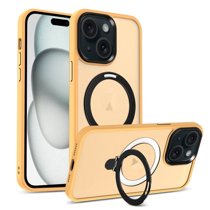 Skin-feel MagSafe Holder PC Hybrid TPU Phone Case