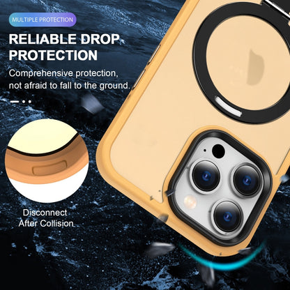 Skin-feel MagSafe Holder PC Hybrid TPU Phone Case