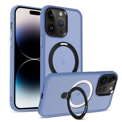 Skin-feel MagSafe Holder PC Hybrid TPU Phone Case