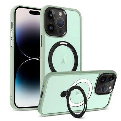 Skin-feel MagSafe Holder PC Hybrid TPU Phone Case