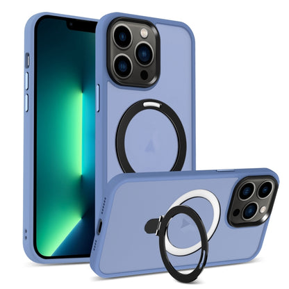 Skin-feel MagSafe Holder PC Hybrid TPU Phone Case